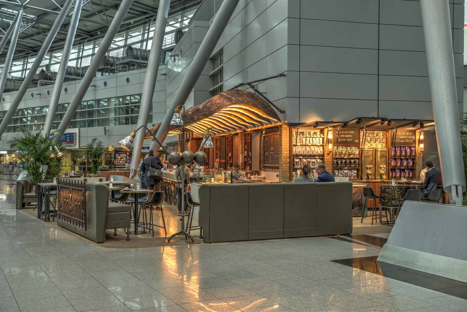 Bazzar Caffè im Flughafen Düsseldorf